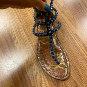 Unique Sam Edelman jeweled sandals